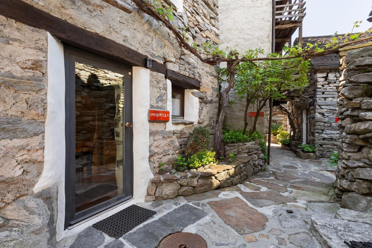 Rustici Della Verzasca Ferien Wohnungen Vogorno Экстерьер фото
