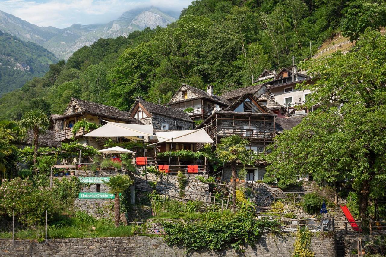 Rustici Della Verzasca Ferien Wohnungen Vogorno Экстерьер фото