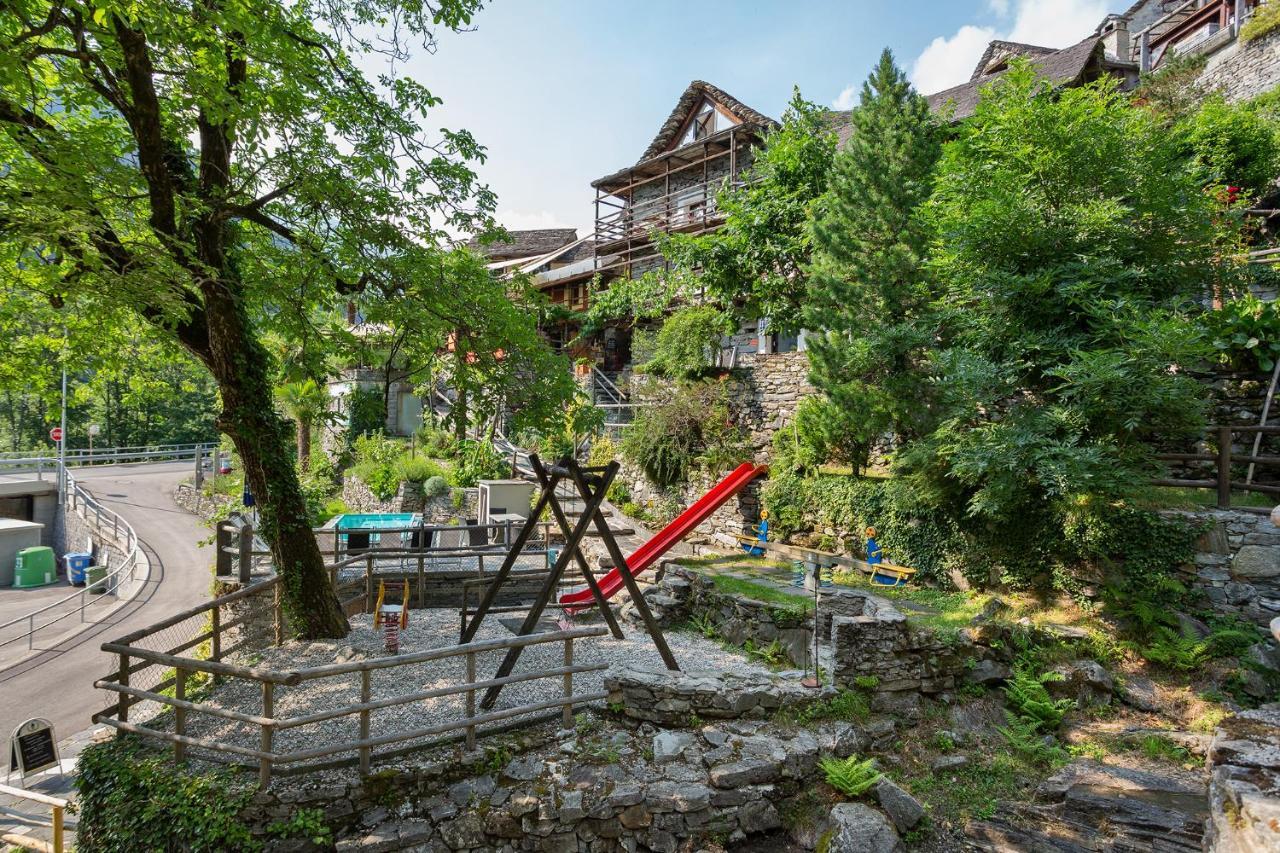 Rustici Della Verzasca Ferien Wohnungen Vogorno Экстерьер фото