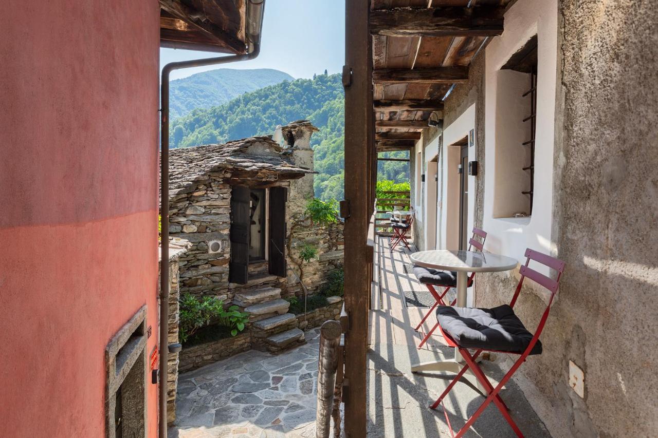 Rustici Della Verzasca Ferien Wohnungen Vogorno Экстерьер фото