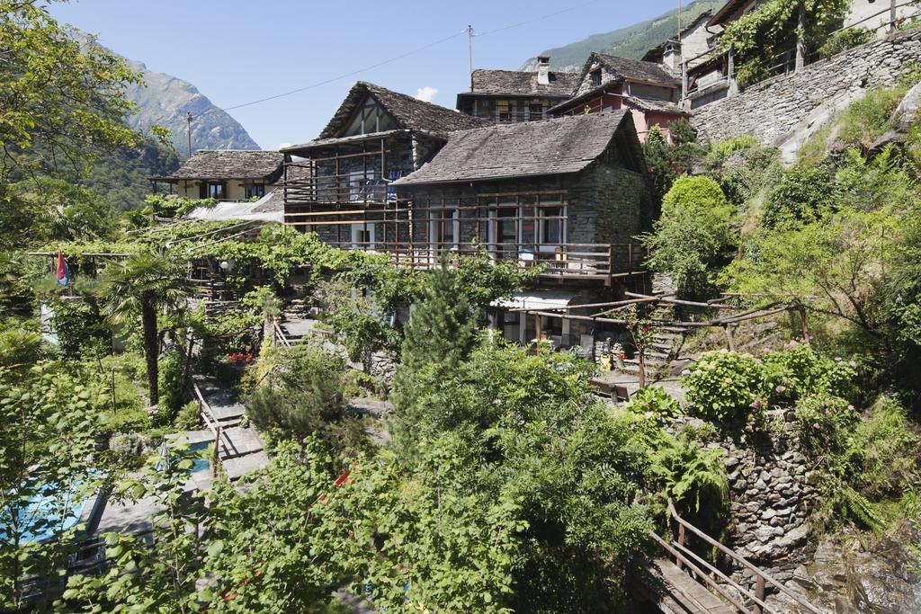 Rustici Della Verzasca Ferien Wohnungen Vogorno Экстерьер фото